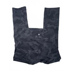 Lululemon black camo align leggings 28"
